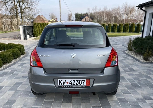 Suzuki Swift cena 7900 przebieg: 220000, rok produkcji 2008 z Zagórów małe 121